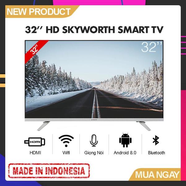 Bảng giá Smart Voice TV Skyworth 32 inch HD - Model 32E6 (Android 8.0, Google Assistant, Tìm kiếm giọng nói, Tích hợp DVB-T2, Wifi) - Bảo Hành 2 Năm