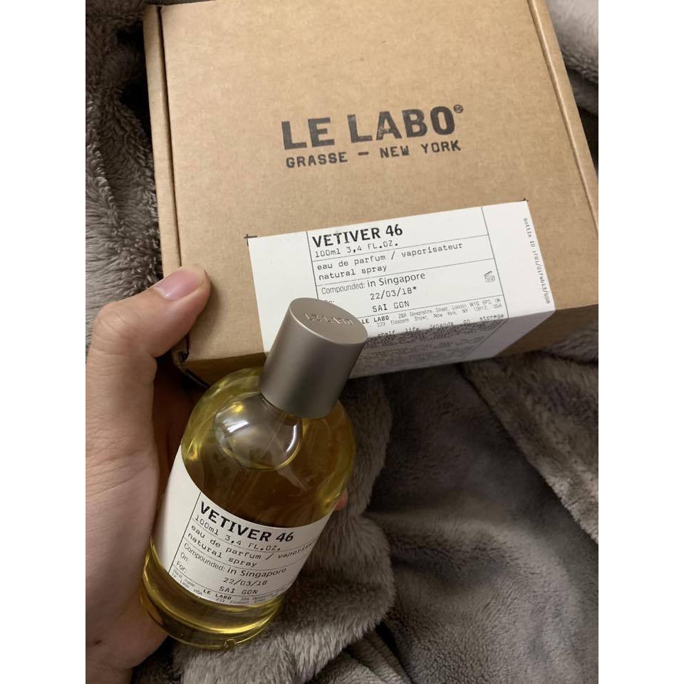 -𝑺𝒄𝒆𝒏𝒕𝒔𝒂𝒊𝒈𝒐𝒏- Nước hoa dùng thử Le Labo Vetiver 46