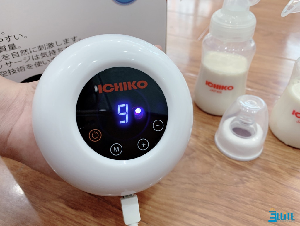 [Vắt kiệt sữa] Máy Hút Sữa Điện Đôi ICHIKO Nhật Bản-Bản  Mới Nhất  M5(Kích sữaMassageHút SữaThông Tắc Sữa)