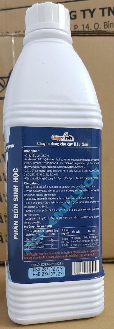 Phân bón Sinh học Goldfish dành cho cây Dâu Tằm