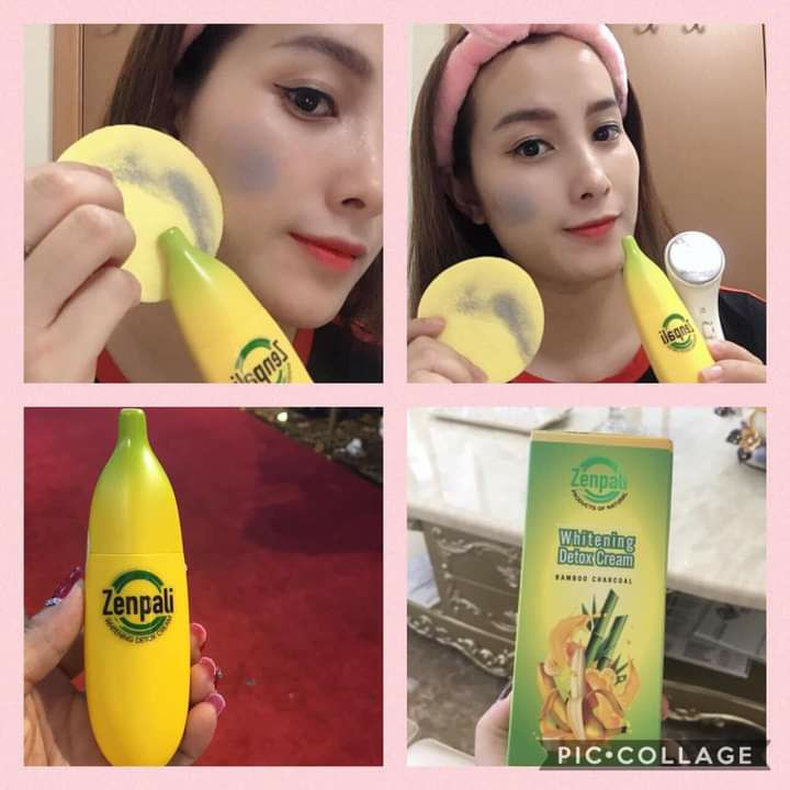 🍌🍌🍌WHITENING DETOX CREAM Chuối Zenpali- Cấy trắngTái tạo daThải Chì Thải Độc( Nách chân tay bẹn xóa nám tàn nhang) cho cả nam và nữ🍌🍌🍌