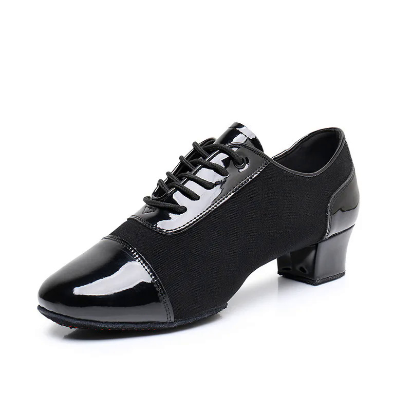 Giày khiêu vũ Salsa nam Giày khiêu vũ Latin đế mềm nam Tango phòng khiêu vũ hiện đại Giày nam người lớn trẻ em giày khiêu vũ bé trai
