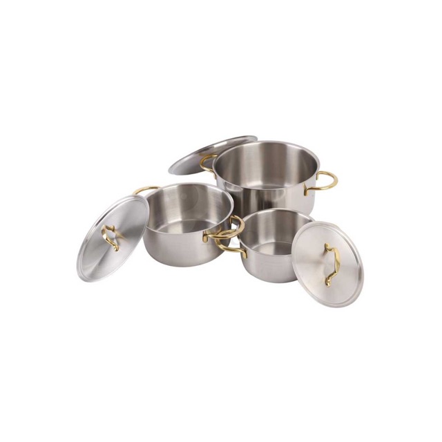 Bộ Nồi Inox Kangaroo Kg183