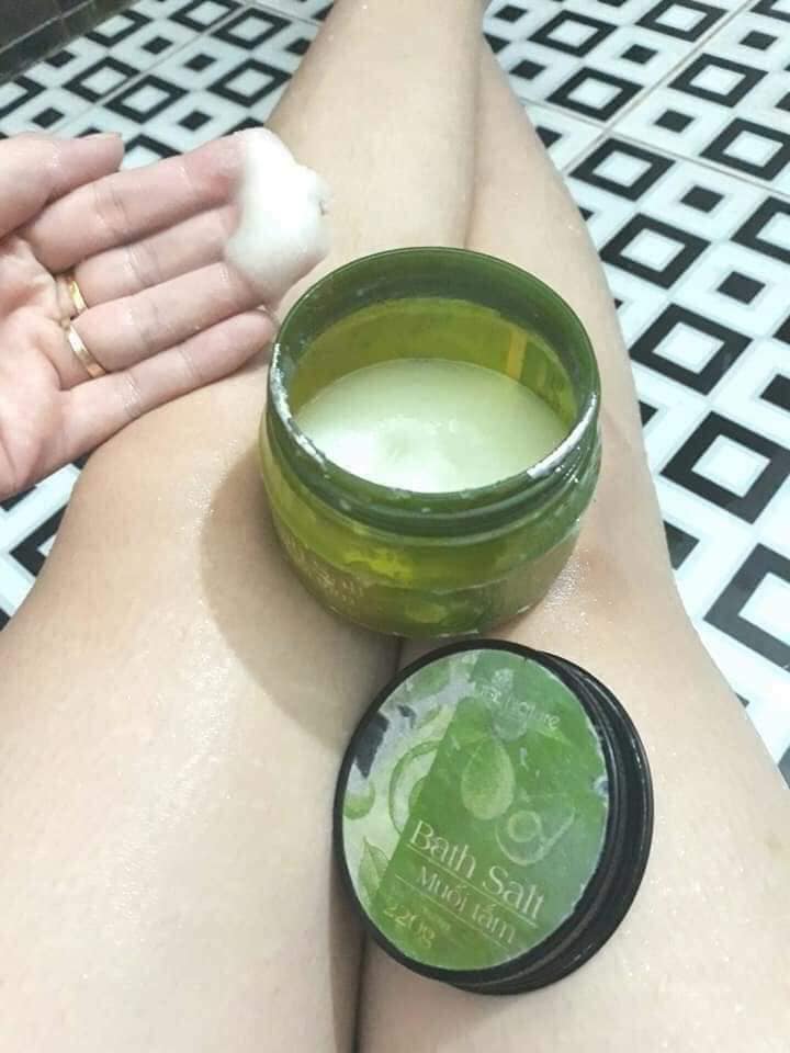 MUỐI TẮM SẠCH MỤN LƯNG,VIÊM NANG LÔNG