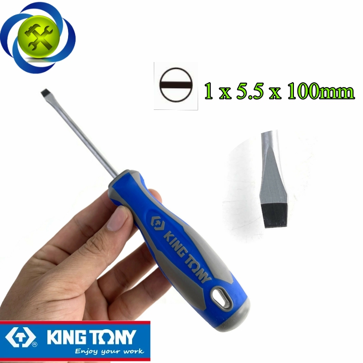 Vít dẹp kingtony 14225504 1 x 5.5 x 100mm