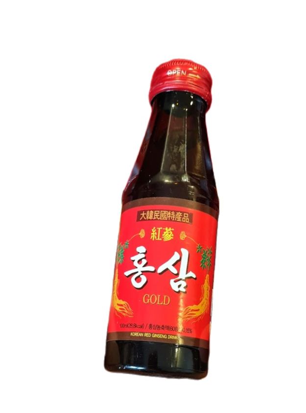 (Hộp 10 Chai 100ml) Nước Uống Hồng Sâm Hàn Quốc.
