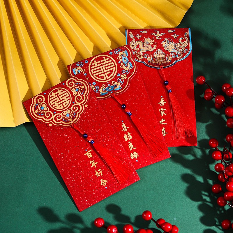 Bao lì xì hạnh phúc, bao lì xì tết 2024