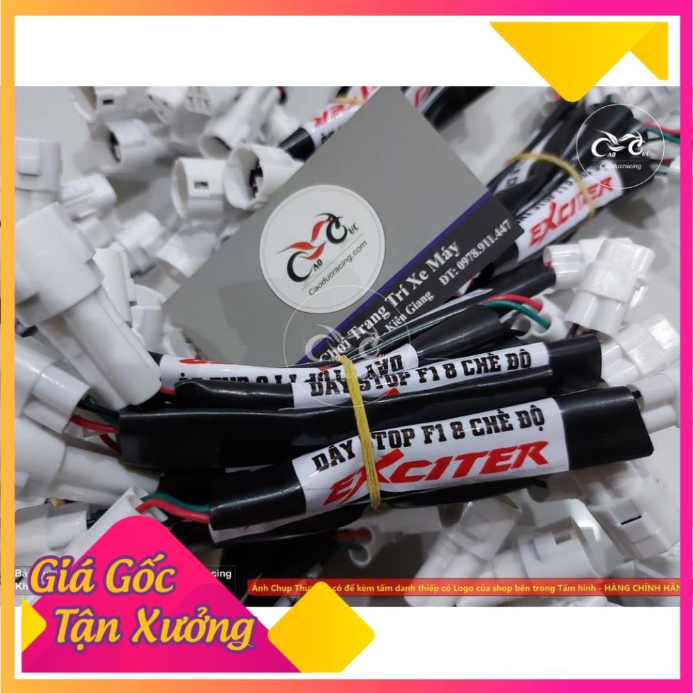 Mạch stop chớp đèn hậu ex150 ex155 chớp nhanh 2 lần kiểu f1 cd68