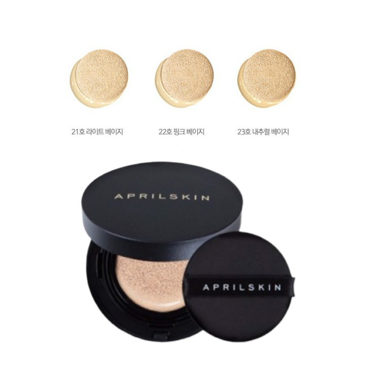 Phấn nước April Skin Magic Snow Cushion SPF 50++ PA+++
