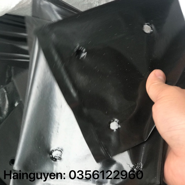 [Rẻ vô địch] 1kg túi bầu đen ươm cây giống kích cỡ 11x13