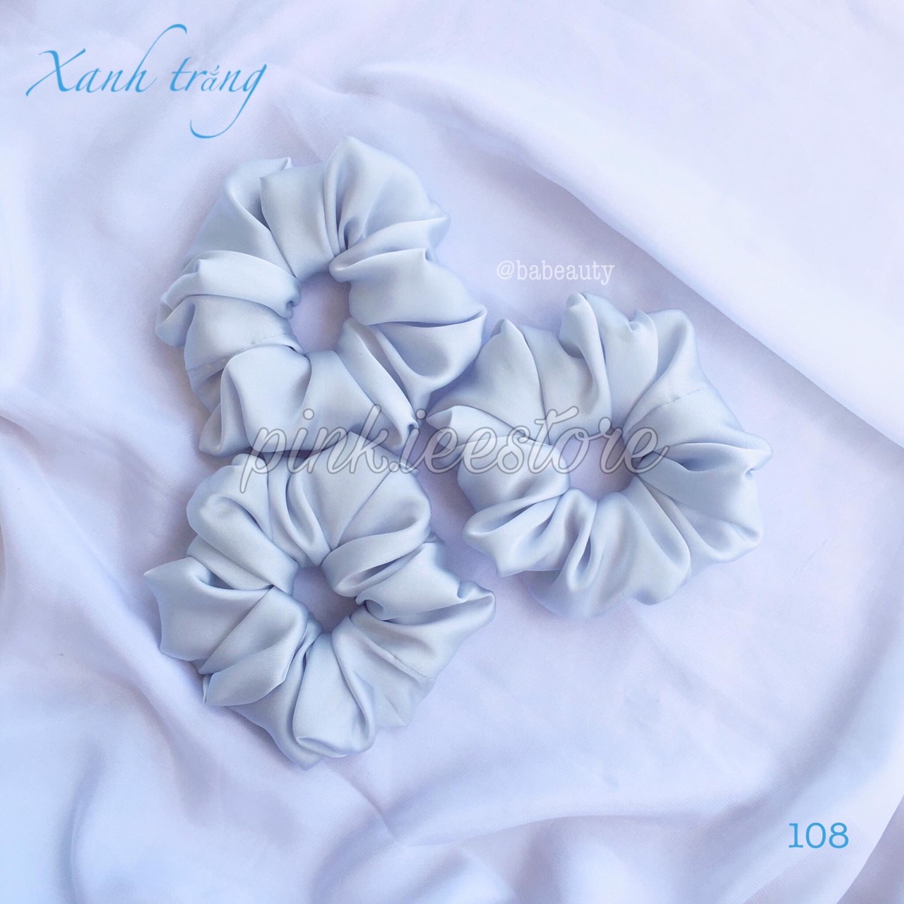 [HCM]SCRUNCHIES PHI BÓNG BẢNG MÀU MỚI- CỘT TÓC HOTTREND