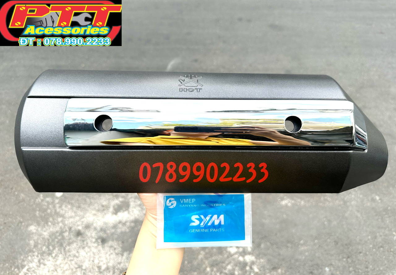 Bộ ốp pô xe shark 125 - 150 zin chính hãng sym