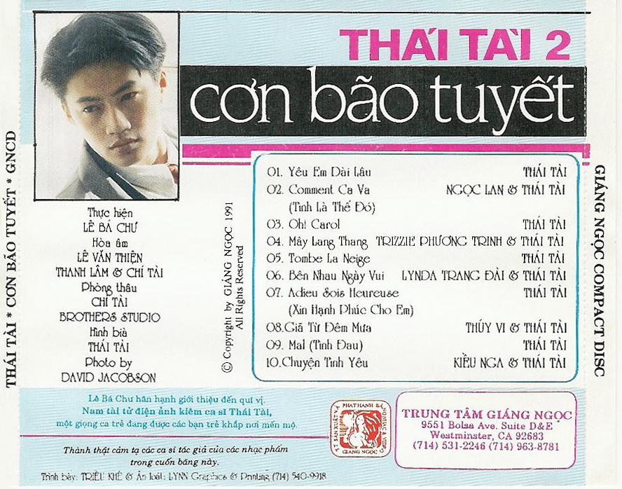 Bộ 5 đĩa Cd giáng ngọc cd 4
