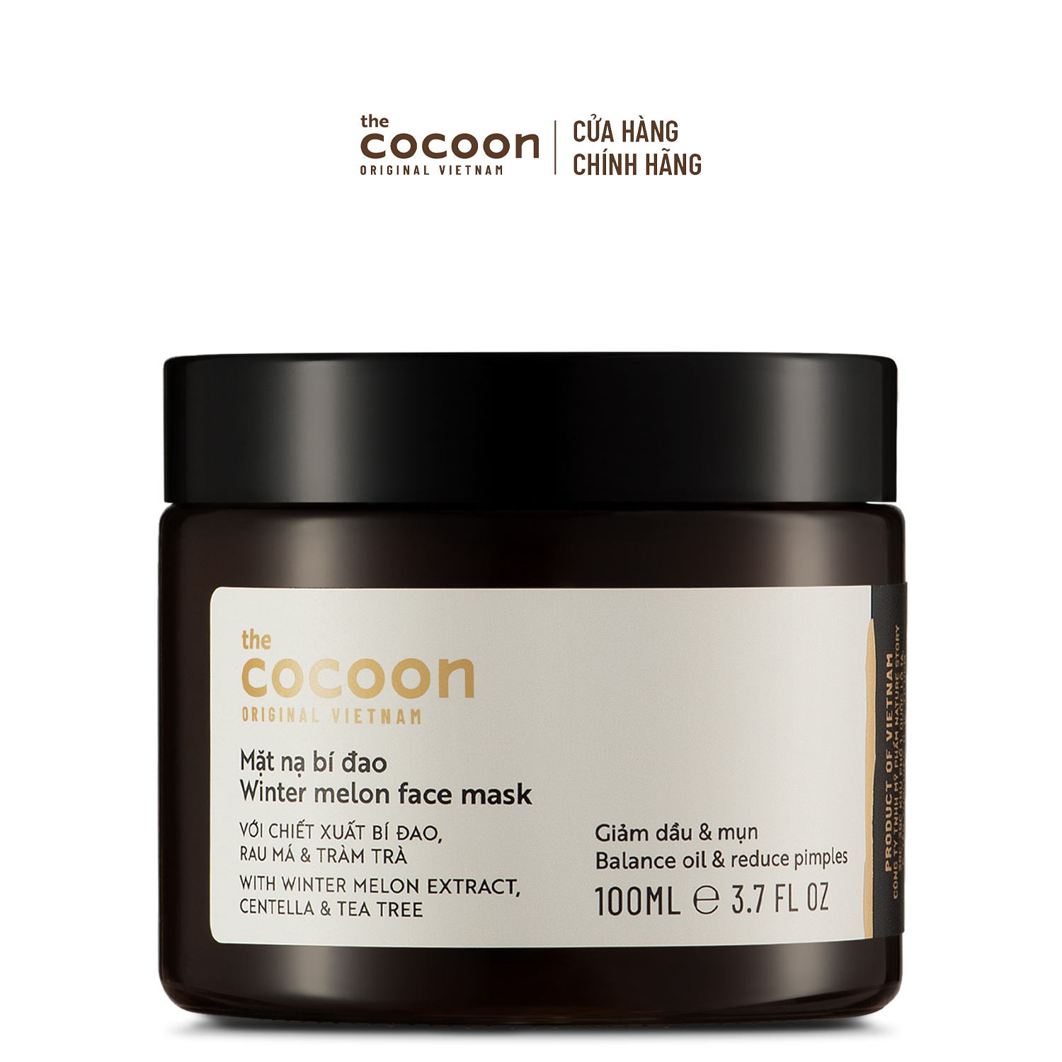 Bigsize - Mặt nạ bí đao Cocoon giảm dầu & mụn100ml