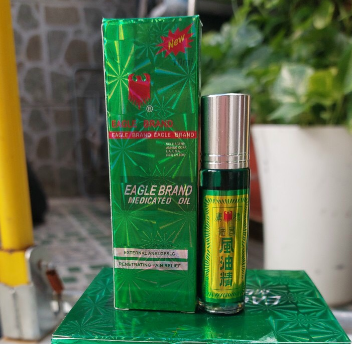 Dầu xanh con ó dạng lăn 10ml hàng xịn