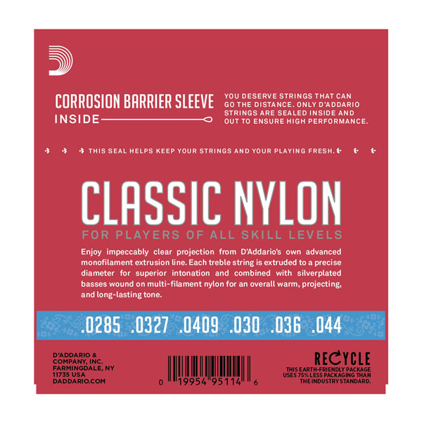 Dây Đàn Guitar Classic D'Addario EJ27H / EJ27N