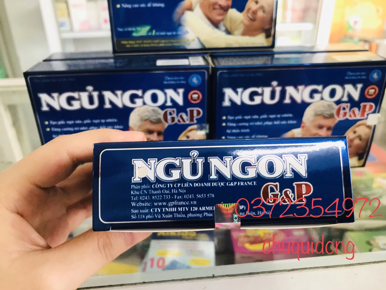 Ngủ Ngon G&P - Giúp dưỡng tâm an thần, tạo giấc ngủ sâu, giấc ngủ tự nhiên - Ngủ Ngon GP