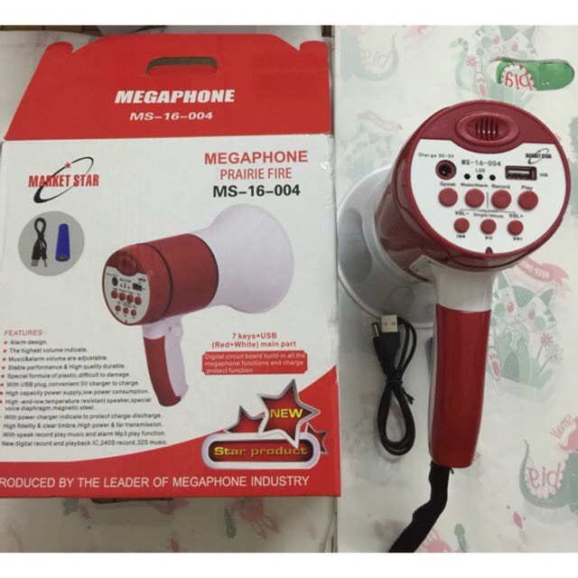 LOA PHÓNG THANH,MEGAPHONE,MS-16-004