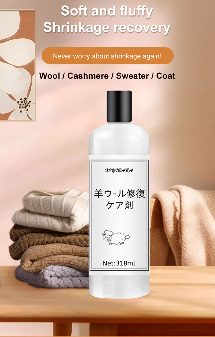 Special detergent for silk, cashmere, and mulberry silk