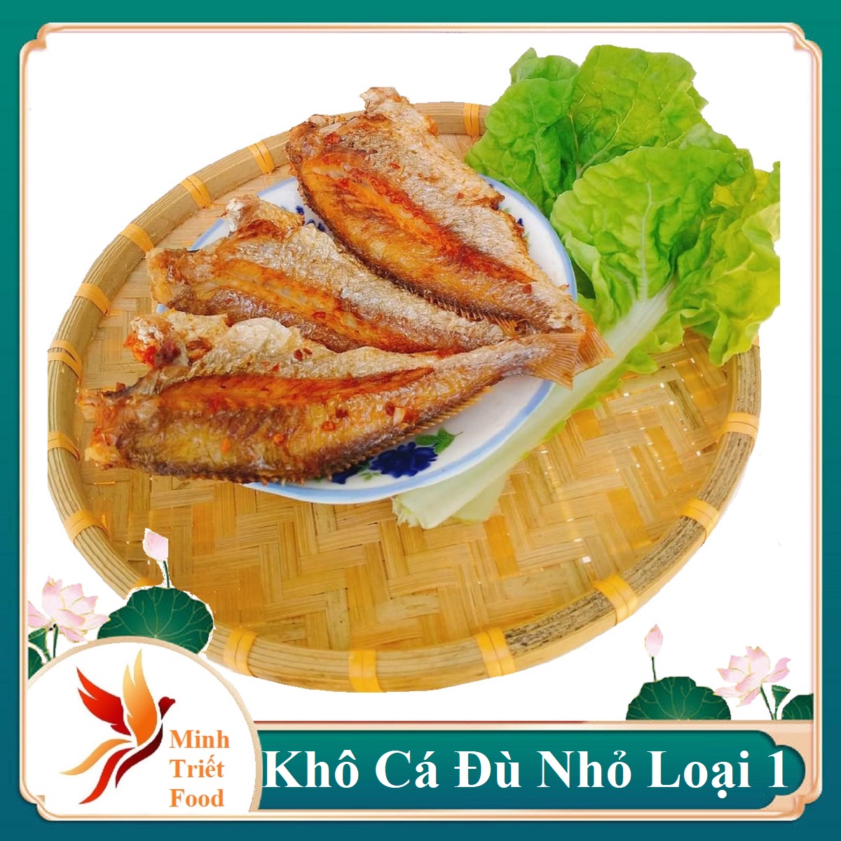 KHÔ CÁ LÙ ĐÙ ĐÃ BỎ ĐẦU-Làm thủ công gia truyền làng biển. Chiên hoặc nướng ăn ngon với cơm và canh rau. Không hoá chất