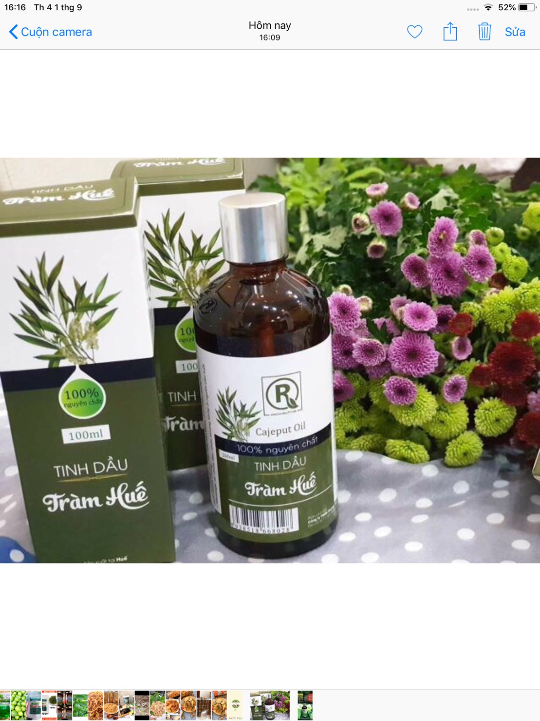 TINH DẦU TRÀM HUẾ CHAI 100ml
