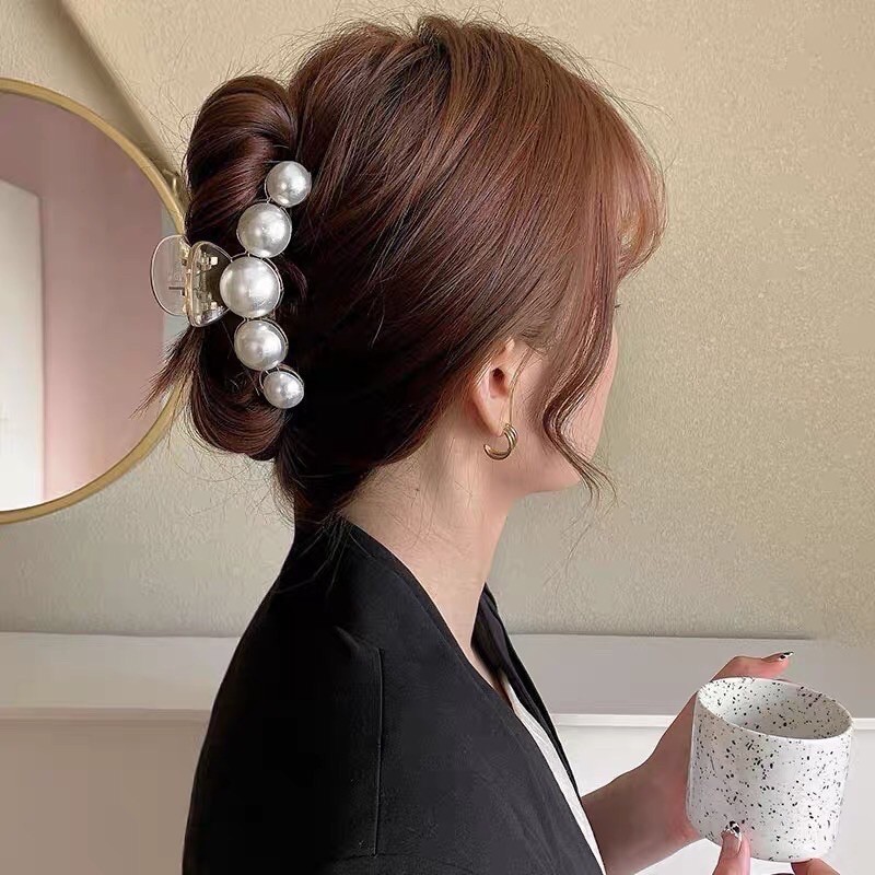 sét 7 kẹp tóc đính đá Hàn quốc