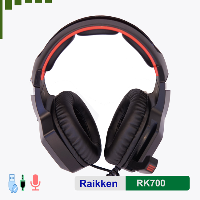 [HCM]Tai Nghe Raikken RK700 LED