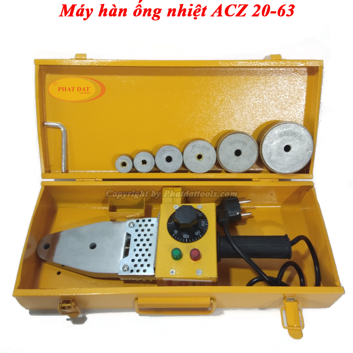 Máy Hàn Ống Nhiệt ACZ 20-63 Công Suất 800W