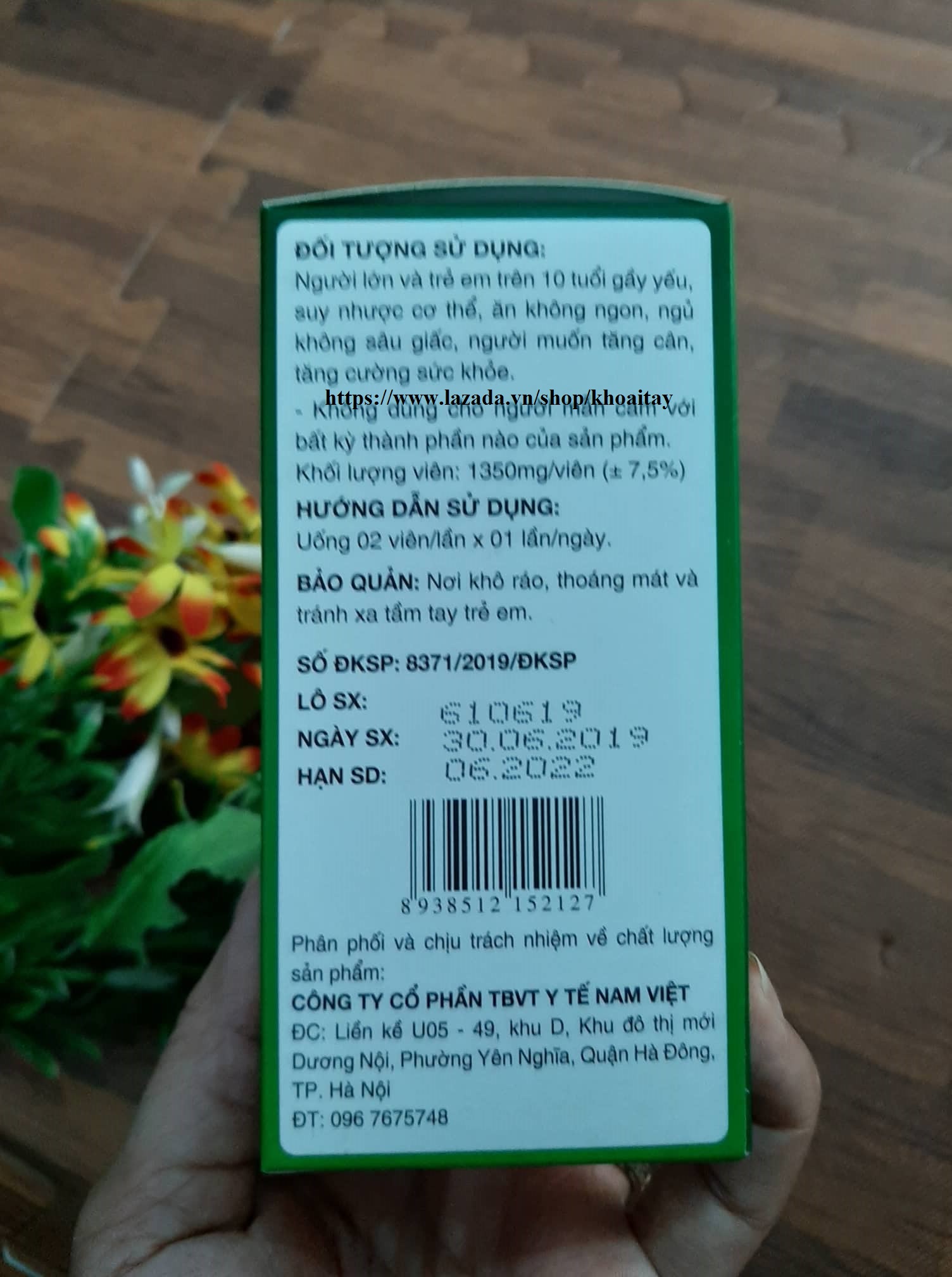 Giúp Tăng Cân Mộc Linh Chi [HVQY]