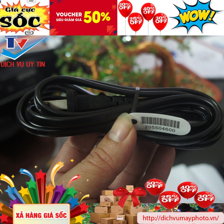 Power cord number 8 printer peel off for Canon Epson Hp Brother color inkjet printer INECO quality