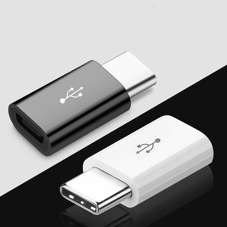 Đầu chuyển đổi Type C sang Micro USB (vào Type C ra Micro USB) / Đầu chuyển Type-C to Micro USB