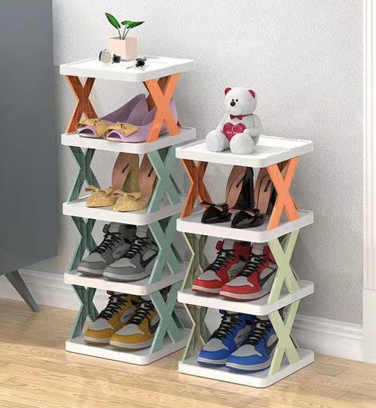 Kệ để giày dép 5 tầng chữ X