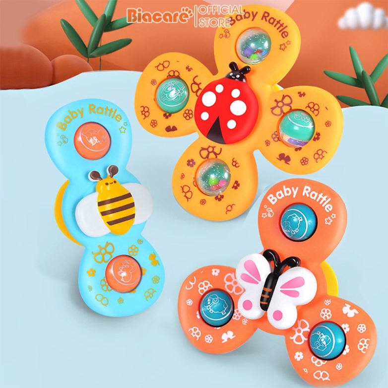 Set 3 con quay chong chóng dán tường cho bé