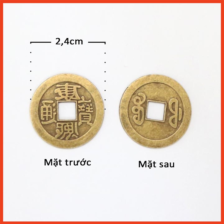 [Hàng loại 1] Đồng xu Ngũ Đế chiêu tài lộc