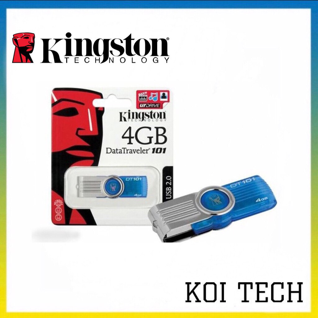 USB KINGSTON DT101 4GB - GIÁ RẺ - KOI TECH