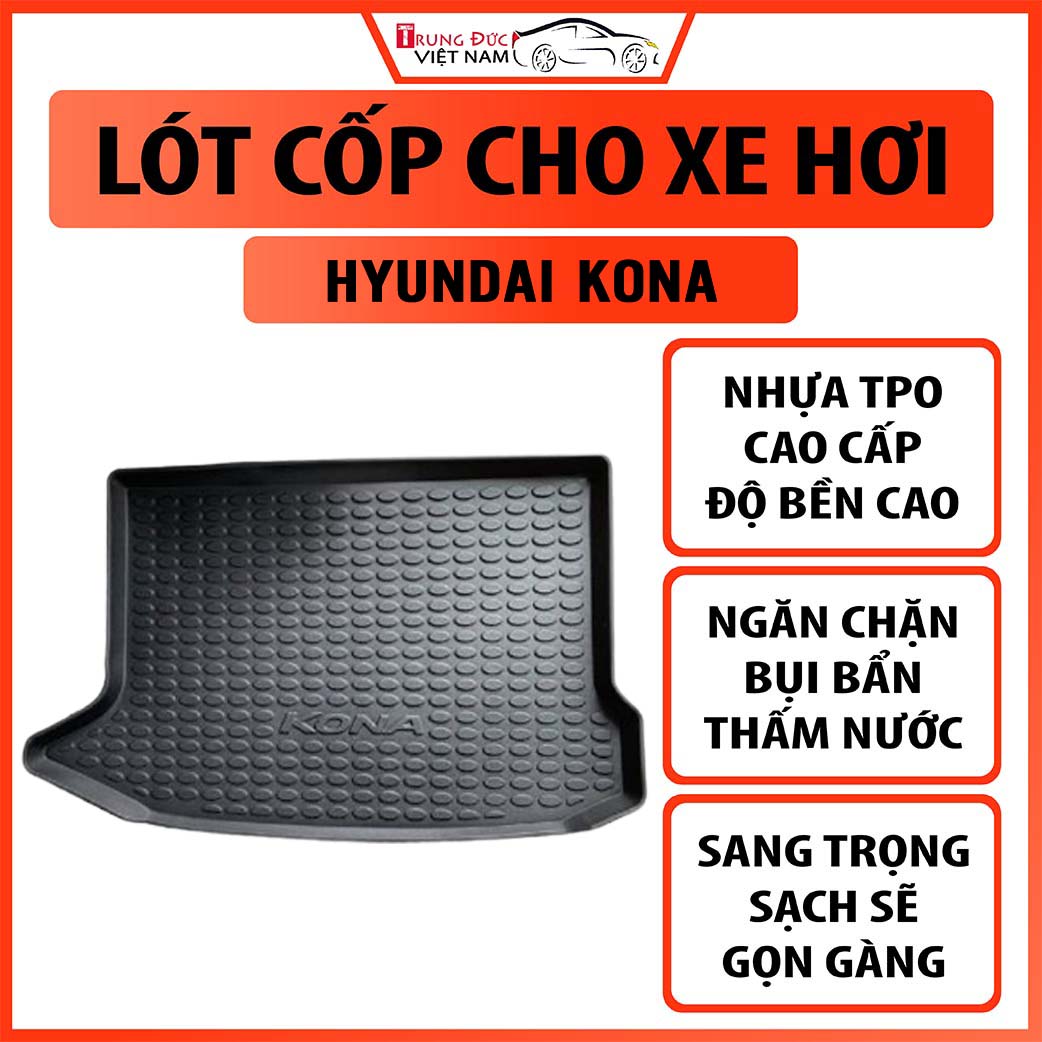 Lót cốp nhựa cho xe HYUNDAI KONA
