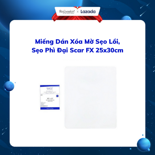 Scar FX- Miếng Dán Xóa Mờ Sẹo Lồi Sẹo Phì Đại 25x30cm