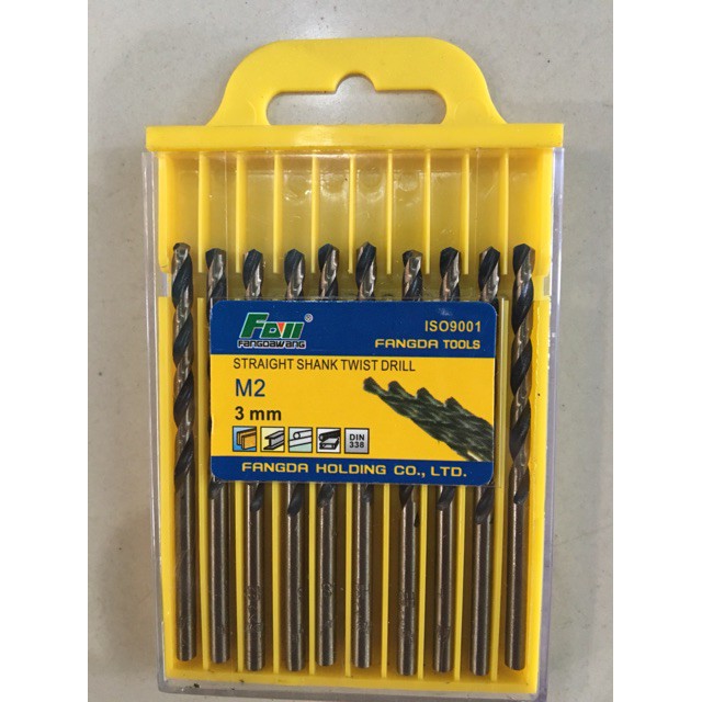 Mũi Khoan Inox - Săt và gỗ Size 3li Đến 7li