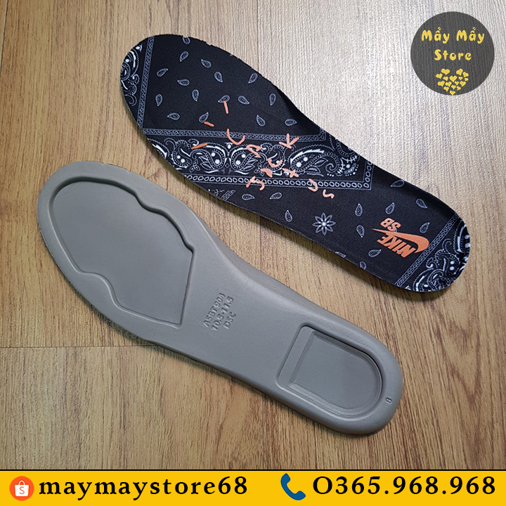 Lót Giày Nike Xịn Màu Đen (Size: 43, 44, 45)