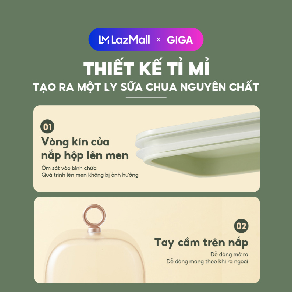 Máy làm sữa chua 1L Bear SB-SC12C