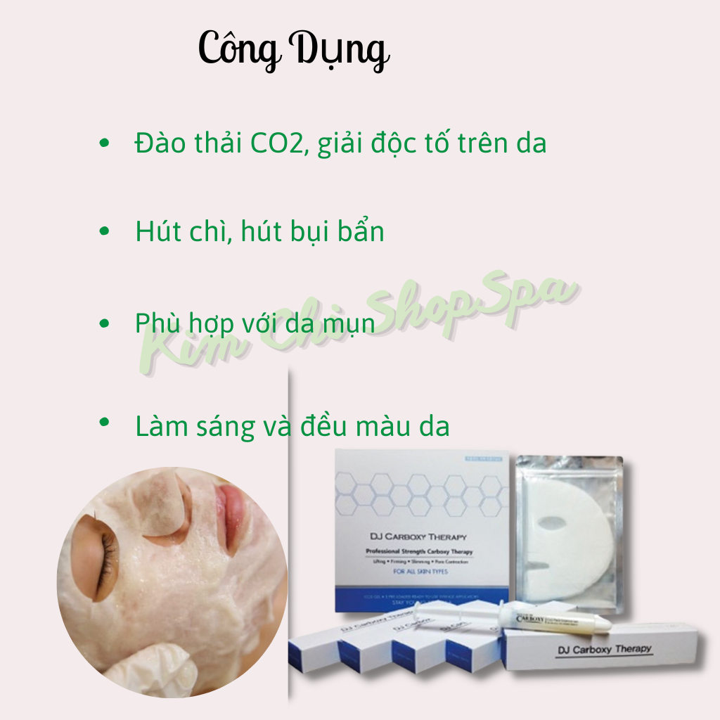 Mặt nạ thải độc CO2 DJ CARBON THERAPY
