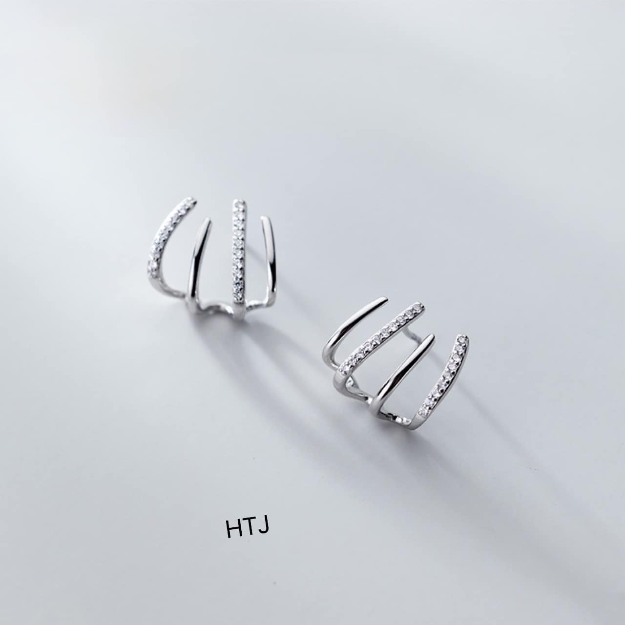 Bông tai bạc thời trang chất liệu bằng bạc s925 MS0757