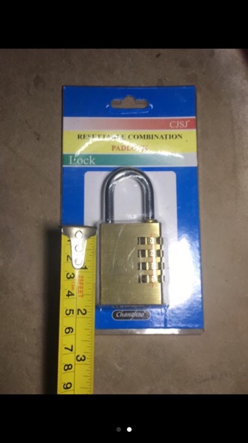 Khoá số đồng 4 mã số loại to ( thay đổi dc mã số )
