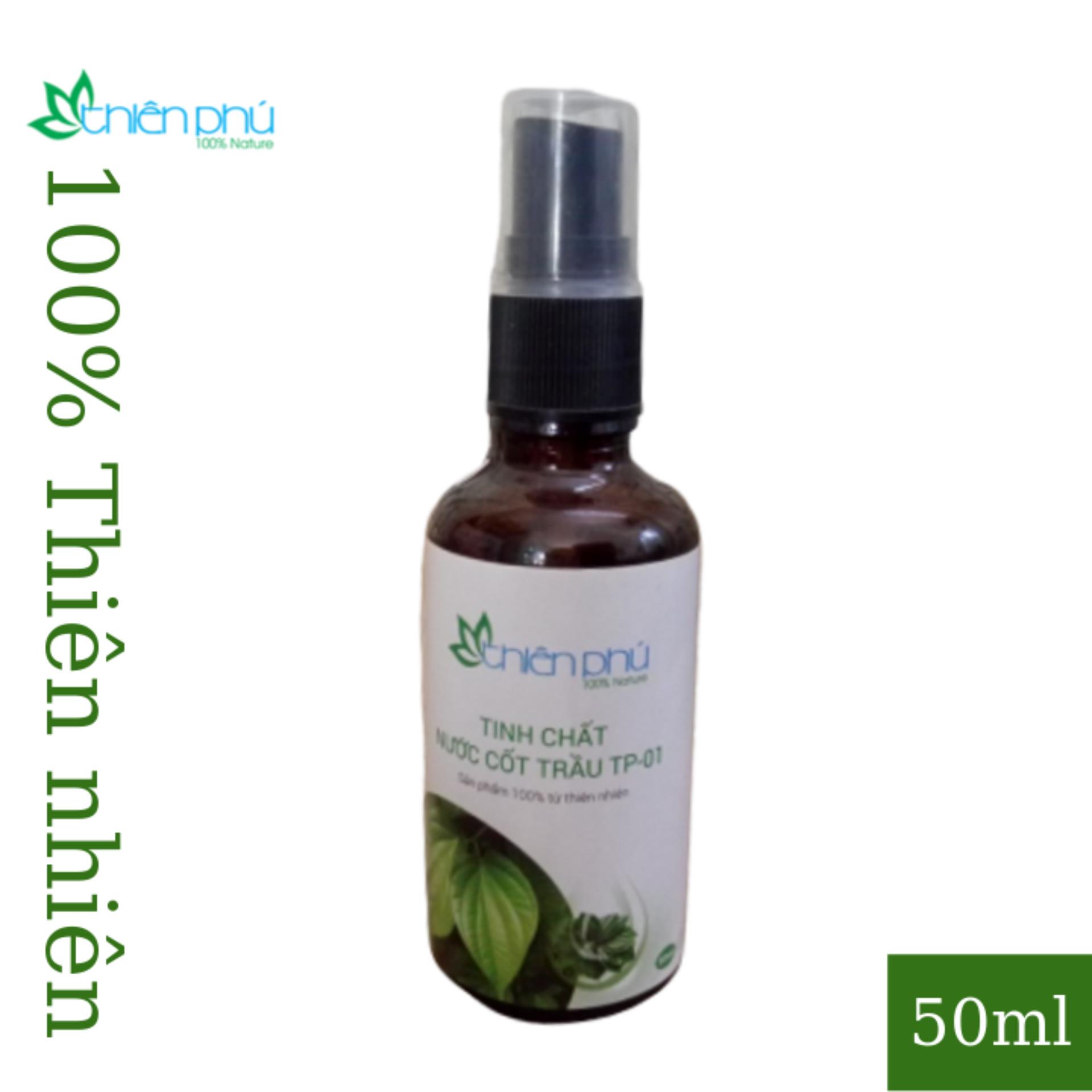 Combo 02 Tinh chất nước cốt trầu Thiên Phú 50ml - nước cất lá trầu