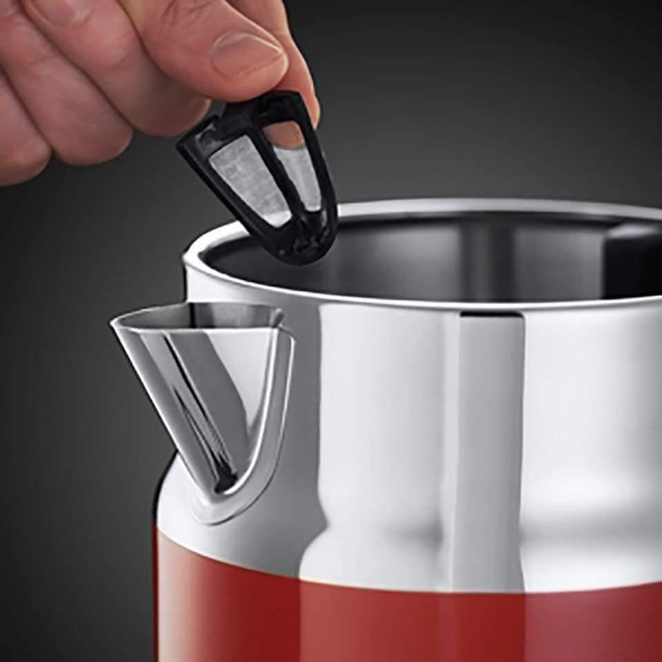 Ấm Siêu Tốc Russell Hobbs Retro 21670-70 2400W 1.7L Màu Đỏ