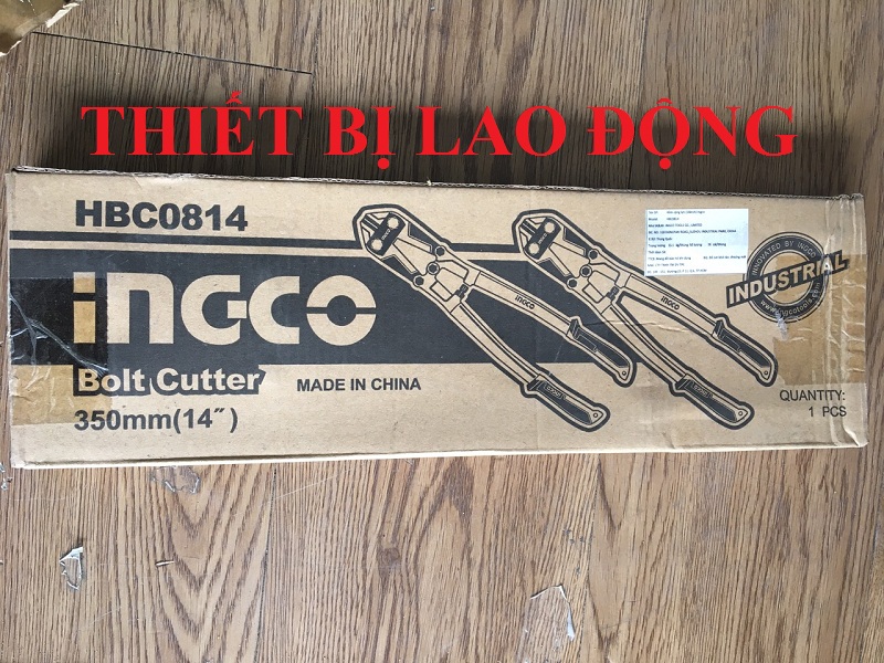 Kềm cộng lực14 inch, ingco HBC0814 ,