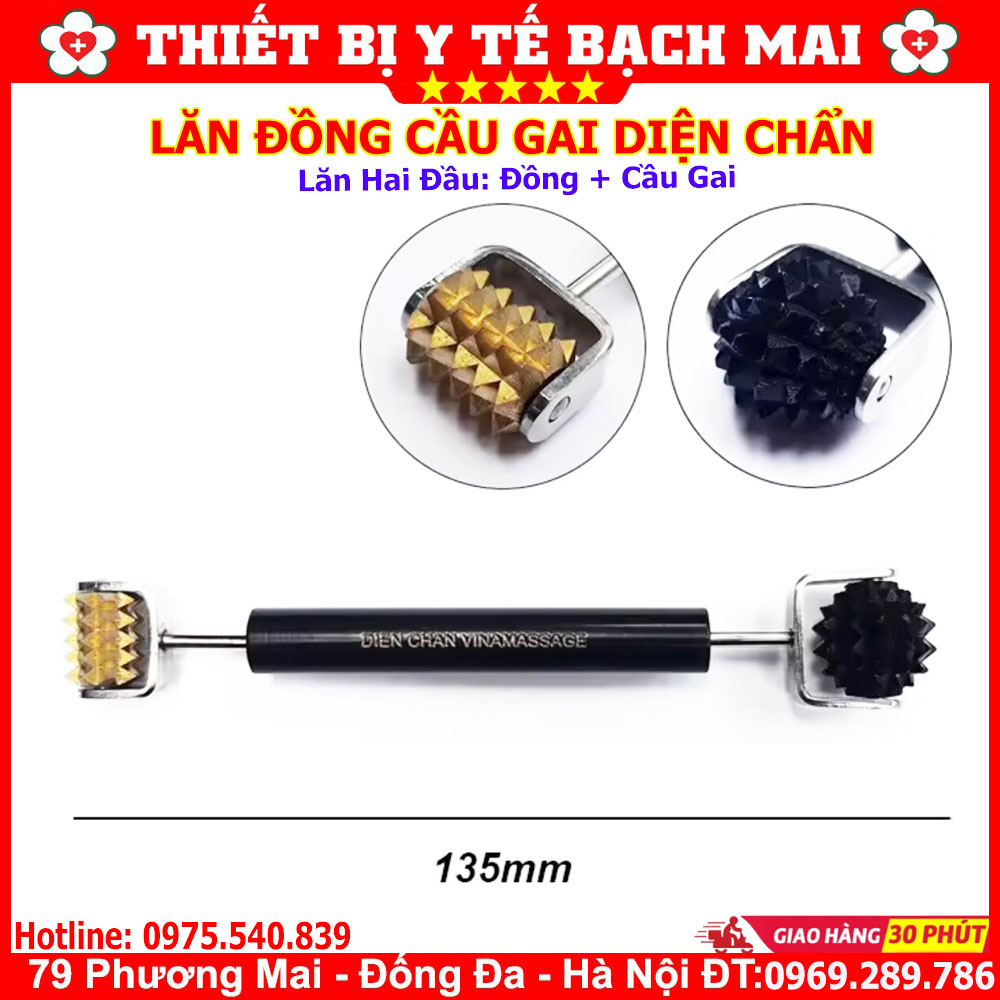 Lăn Đồng Cầu Sừng Gai - Dụng Cụ Diện Chẩn