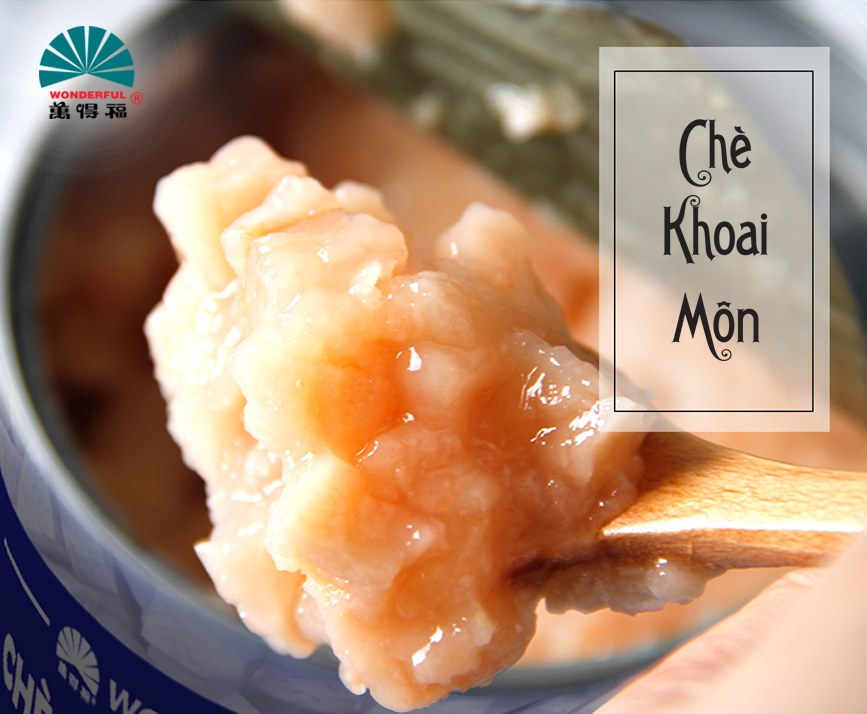 Chè khoai môn Wonderful lon 900g