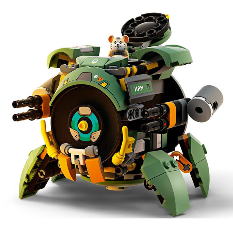 Đồ Chơi Lắp Ráp Mô Hình Robot Overwatch Wrecking Ball Mecha SX4044 Với 227 Mảnh Ghép,Đồ Chơi Bé Trai