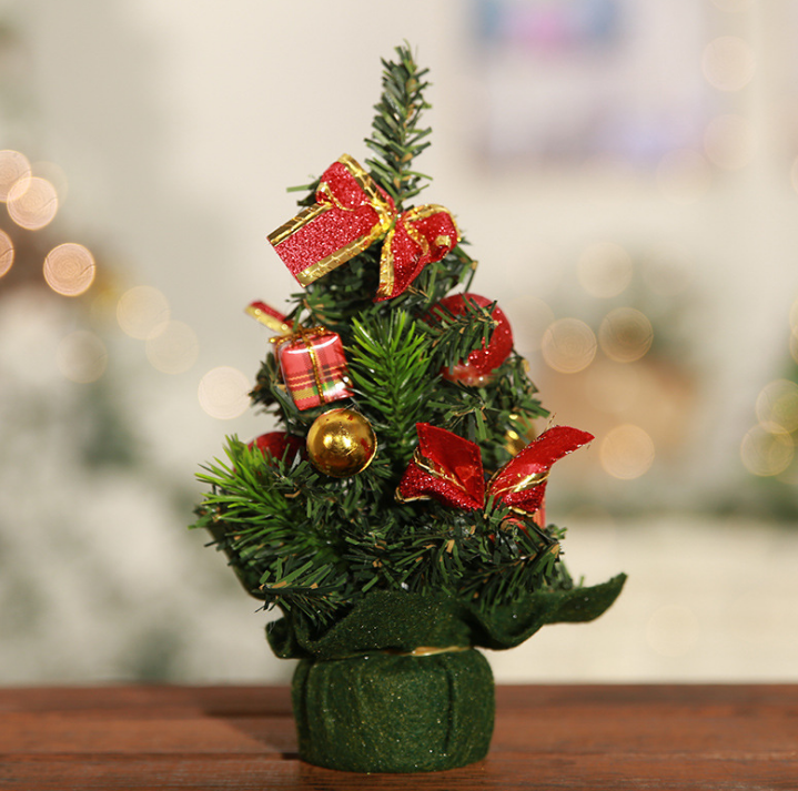 Cây thông NOEL nhí cao 20cm để bàn nhiều mẫu siêu xinh